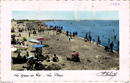 CPA Le Grau du Roi La plage
