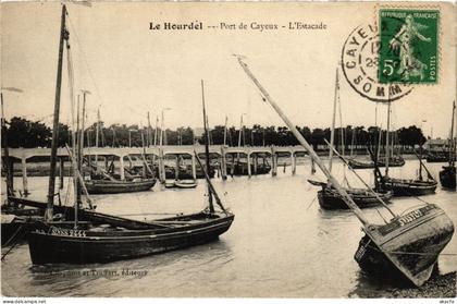 CPA Le Hourdel Estacade (1498818)