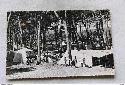 Cpsm, le Lavandou, camping boisé de la Favière, Var 83