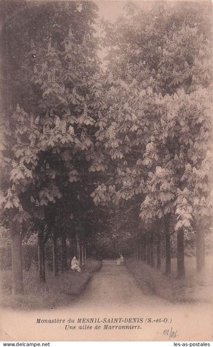 78 LE MESNIL SAINT DENIS MONASTERE DU MESNIL SAINT DENIS