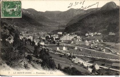 CPA Auvergne Le Mont Dore panorama