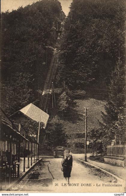 CPA Le Mont Dore Le Funiculaire