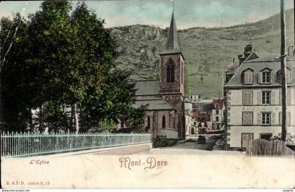 Le Mont Dore - L'Eglise - CPA
