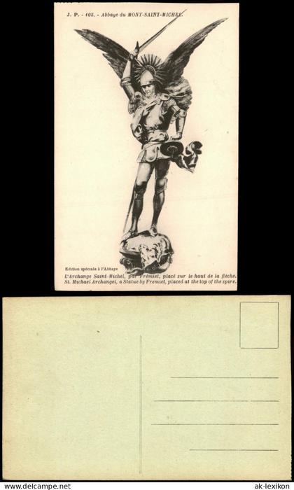CPA Le Mont-Saint-Michel Abbaye du MONT-SAINT-MICHEL 1911