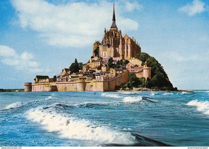 Le Mont-Saint-Michel (Manche) Le Mont Coté Est ngl #D2247