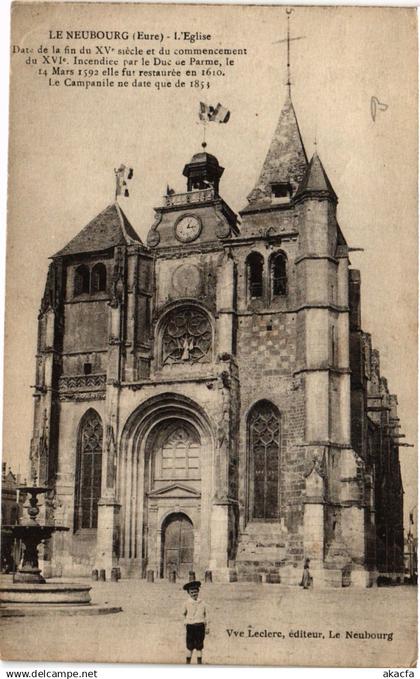 CPA Le NEUBOURG - l'Église (656276)
