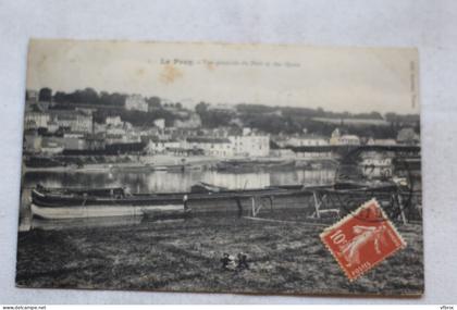 Le Pecq, vue générale du port et des quais, Yvelines 78