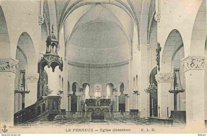 94 - Le Perreux sur Marne - intérieur de l'Eglise - CPA - Voir Scans Recto-Verso