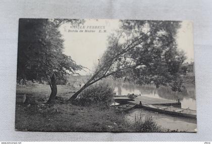 Cpa 1937, Le Perreux, bords de Marne, Val de Marne 94