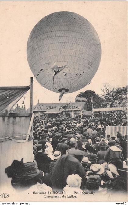 LE PETIT QUEVILLY - Lancement de ballon