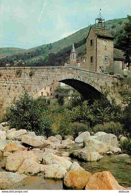Carte Postale - 48 - Pont de Montvert - Le Pont sur le Tarn - Flamme Postale - CPM - Voir Scans Recto-Verso - Poscard -