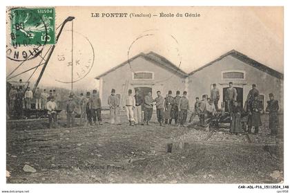 CAR-ADLP16-1020-84 - LE PONTET - Ecole du génie