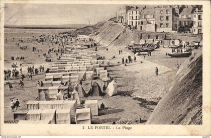 CPA Le Portel la plage
