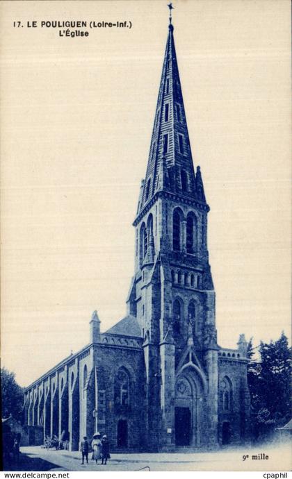 CPA Le Pouliguen L'eglise