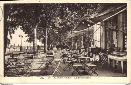 CPA Le Pouliguen La Promenade