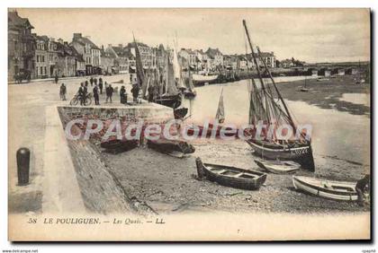 CPA Le Pouliguen Les Quais