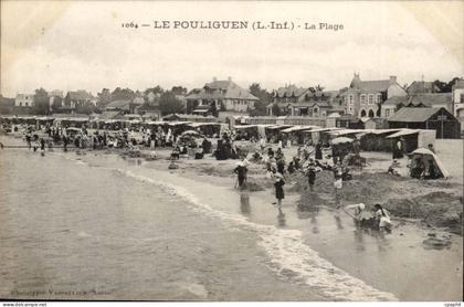 Le Pouliguen CPA La plage