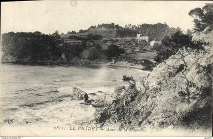 CPA Le Pradet Anse De La Garonne