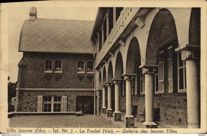 CPA Le Pradet Galerie Des Jeunes Filles Villa Jeanne d'arc