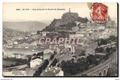 CPA Le Puy Vue prise de la Route de Saugues