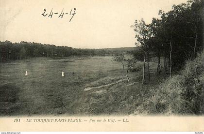 le touquet paris plage * vue sur le golf * link links sport