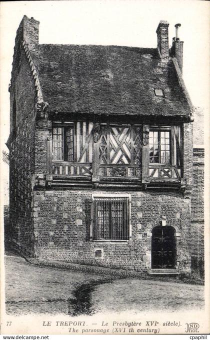 CPA Le Treport Le presbytere