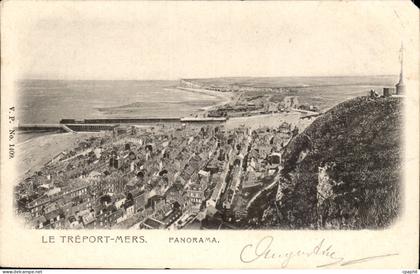 Le Treport CPA panorama