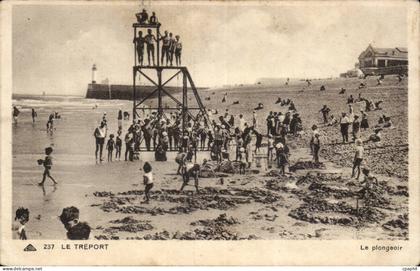 Le Treport - Le Plongeoir - CPA