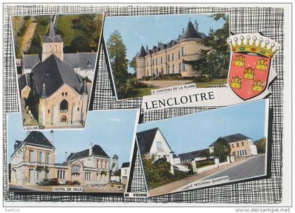 86 // LENCLOITRE   Multivues CPSM