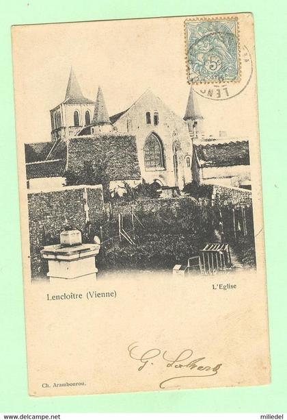 H954 - LENCLOITRE - L'Eglise