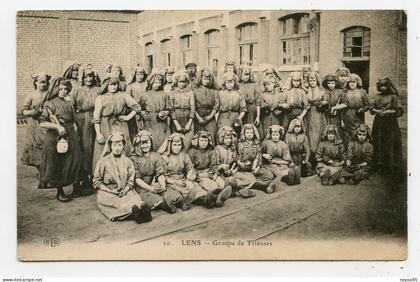 Lens (62)  Les Mines - Groupe de Trieuses