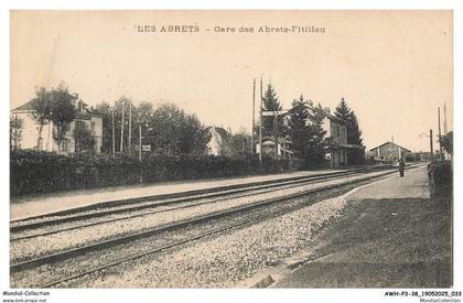 AWHP3-0201-38 - LES ABRETS - Gare des Abrets-Fitilieu