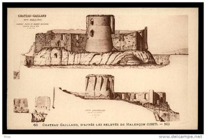 27 Les Andelys chateau malencon D27D C27016C RH093785