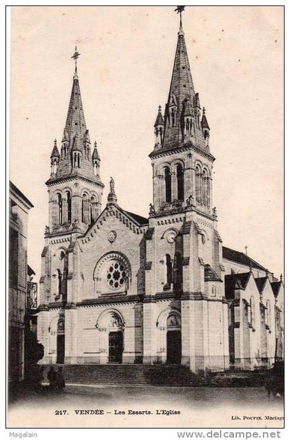 Les Essarts : l'église