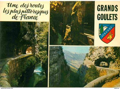 Carte Postale - 26 - Les Grands Goulets - Route des Grands Goulets - Multivues - CPM - Voir Scans Recto-Verso - Poscard