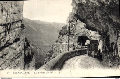 CPA Les Goulets Les Grands Goulets