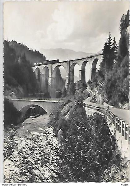 CPSM Environs de Chamonix - Les Houches Le Pont Ste-Marie