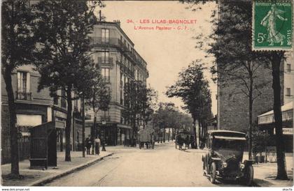 CPA LES LILAS BAGNOLET - L'Avenue Pasteur (124365)