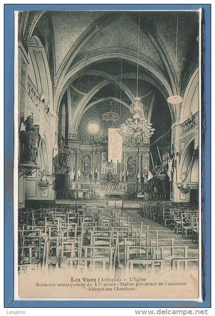 07 - Les VANS --  L'Eglise
