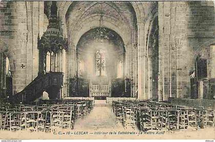 Carte Postale Ancienne - 64 - Lescar - Intérieur de la Cathédrale - Le Maitre Autel - CPA - Voir Scans Recto-Verso - Pos