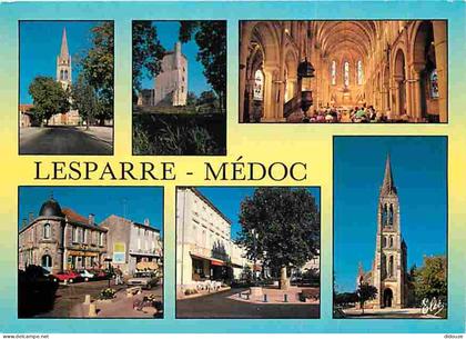 Carte Postale - 33 - Lesparre Médoc - Multivues - Automobiles - Flamme Postale - CPM - Voir Scans Recto-Verso - Poscard