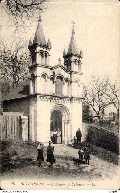 Betharram CPA 3eme station du calvaire