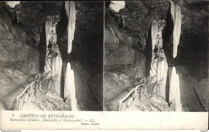 CPA Grottes De Betharram Stalactites vivantes