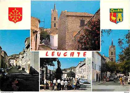 Carte Postale - 11 - Leucate - Leucate Village - Multivues - Automobiles - DS - Blasons - CPM - Voir Scans Recto-Verso -
