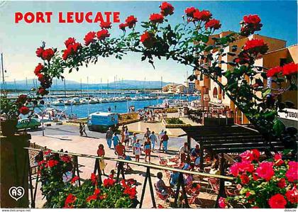 Carte Postale - 11 - Leucate - Port Leucate - Automobiles - Fleurs - CPM - Voir Scans Recto-Verso - Poscard - Carta Post