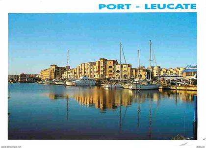 Carte Postale - 11 - Leucate - Port Leucate - Bateaux - Flamme Postale de Leucate - CPM - Voir Scans Recto-Verso - Posca