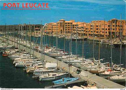 Carte Postale - 11 - Leucate - Port Leucate - Le port de plaisance et le quai d'honneur - Bateaux - CPM - Voir Scans Rec