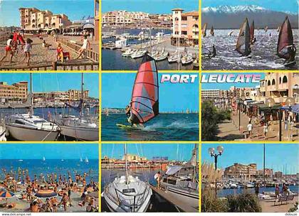 Carte Postale - 11 - Leucate - Port Leucate - Multivues - Bateaux - Scènes de Plage - CPM - Voir Scans Recto-Verso - Pos