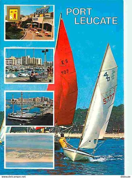 Carte Postale - 11 - Leucate - Port Leucate - Multivues - Voile - Blasons - CPM - Voir Scans Recto-Verso - Poscard - Car