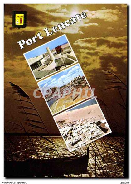 CPM Lumiere et Couleurs de la Cote Port Leucate Divers aspects